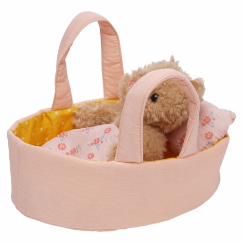 Manhattan Toy Moppettes Bea Bear Stuffed Animal Nurturing Playset Perspective: back
