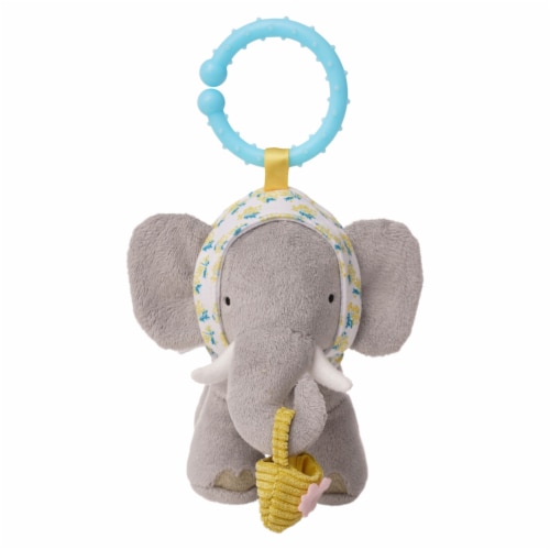 Manhattan Toy Fairytale Elephant Plush Baby Travel Toy Perspective: back