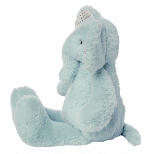 Manhattan Toy Pattern Pals Blue 8.5 Inch Elephant Stuffed Animal