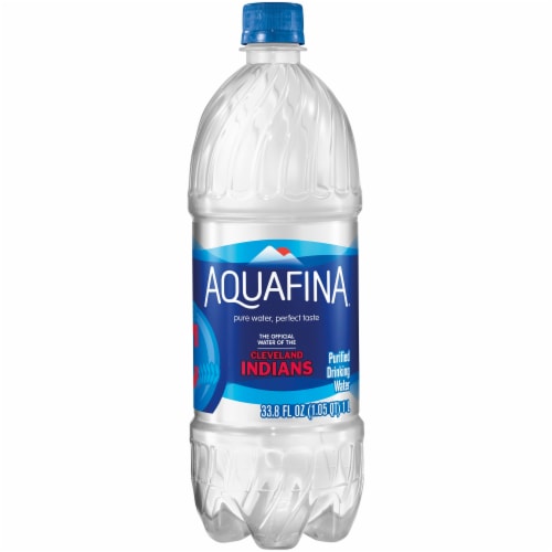 Aquafina® Purified Drinking Bottled Water Perspective: back