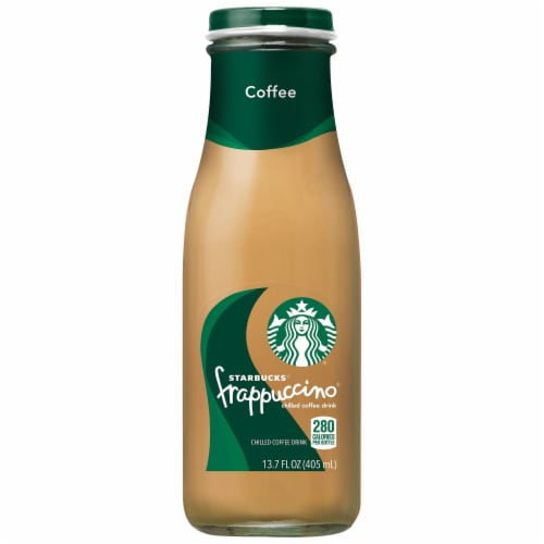 Starbucks® Frappuccino Iced Coffee Bottle Perspective: back