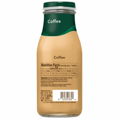 Starbucks® Frappuccino® Coffee Drink Perspective: back