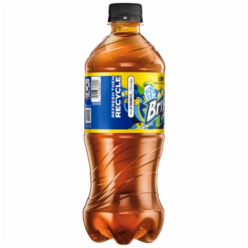 Brisk Iced Tea Lemon 20 Fl Oz Perspective: back