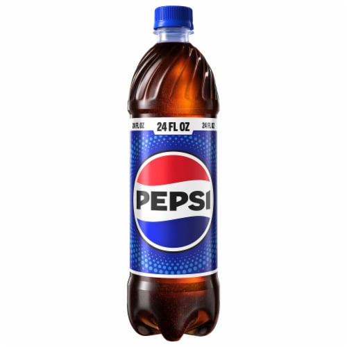 Pepsi Cola® Soda Bottles Perspective: back
