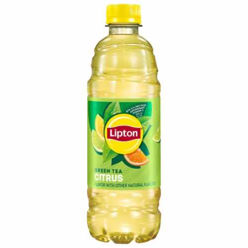 Lipton® Citrus Green Iced Tea Multipack Bottles Perspective: back