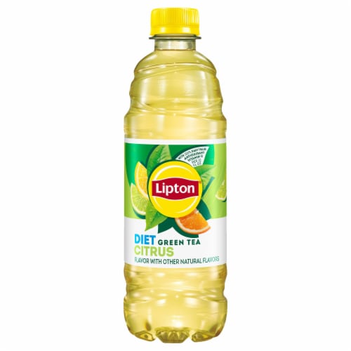 Lipton Diet Citrus Iced Green Tea Perspective: back