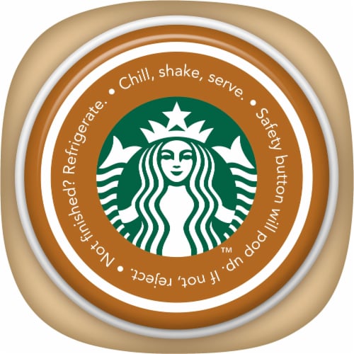 Starbucks Frappuccino Caramel Iced Coffee Drink Perspective: back