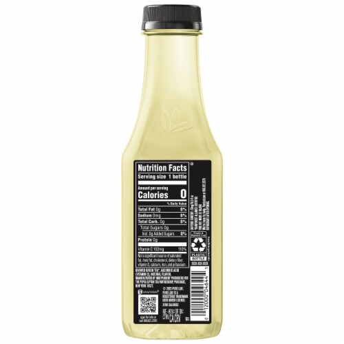 Pure Leaf No Sugar Real Brewed Tea Green Tea Unsweetened 18.5 Fl Oz Perspective: back