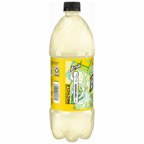 Brisk Juice Drink Lemonade 1 Liter Perspective: back