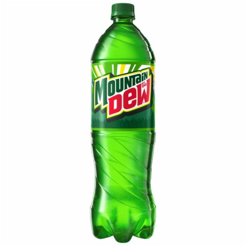 Mountain Dew® Soda Bottle Perspective: back