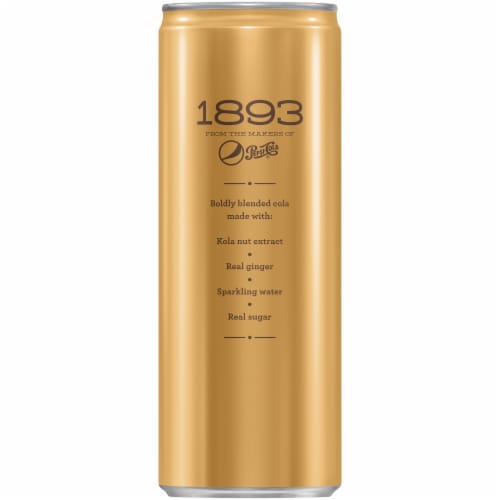 Pepsi 1893 Ginger Cola Perspective: back