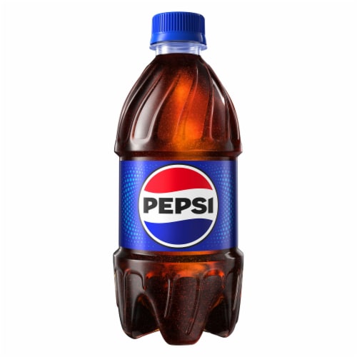 Pepsi Cola® Soda Bottles Perspective: back