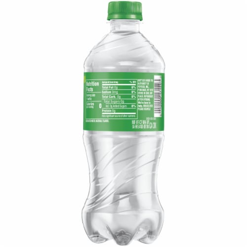Bubly™ Lime Flavored Sparkling Bottled Water Perspective: back