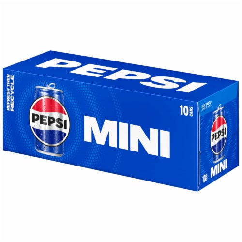 Pepsi Cola Soda Pop Mini Cans Perspective: back