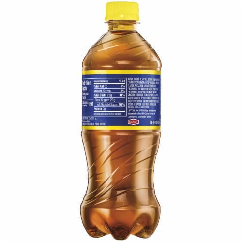 Lipton Texas Style Sweet Iced Tea 20 oz Bottle Perspective: back