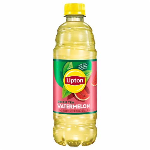 Lipton® Watermelon Green Iced Tea Multipack Bottles Perspective: back