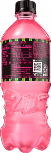 Mountain Dew Zero Sugar Major Melon Soda Perspective: back