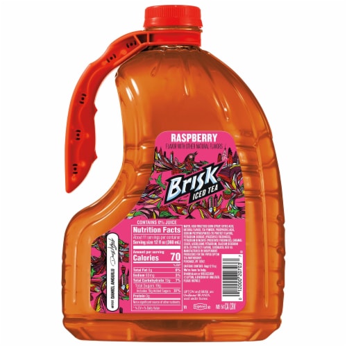 Brisk® Raspberry Iced Tea Perspective: back