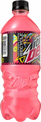 Mtn Dew Spark Zero Sugar Raspberry Lemonade Soda Perspective: back