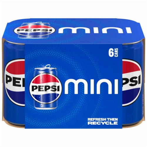Pepsi Cola Soda Pop Mini Cans Perspective: back