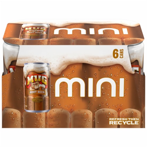 Mug Root Beer Soda Pop Mini Cans Perspective: back
