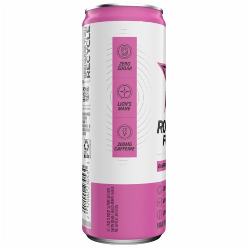 Rockstar Focus™ Mixed Berry Energy Drink Perspective: back