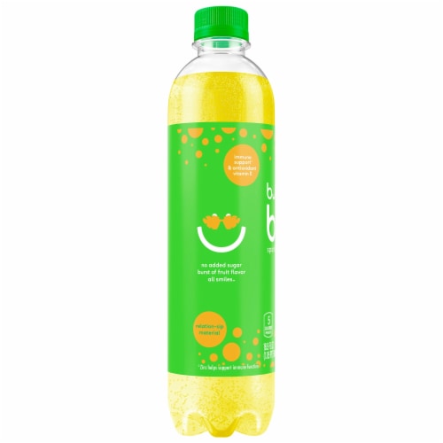 Bubly Burst Sparkling Water Beverage Mango Lime Perspective: back