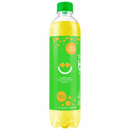Bubly Burst Sparkling Water Beverage Mango Lime Perspective: back