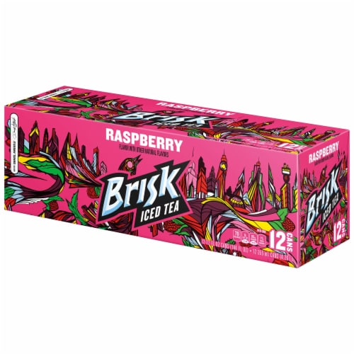 Brisk® Raspberry Iced Tea, 12 pk / 12 fl oz - Ralphs