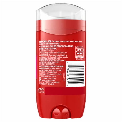 Old Spice® Red Collection Bold Aluminum Free Deoderant Perspective: back