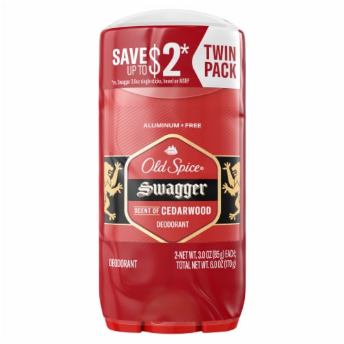 Old Spice Red Collection Swagger Value Pack Deodorant Perspective: back