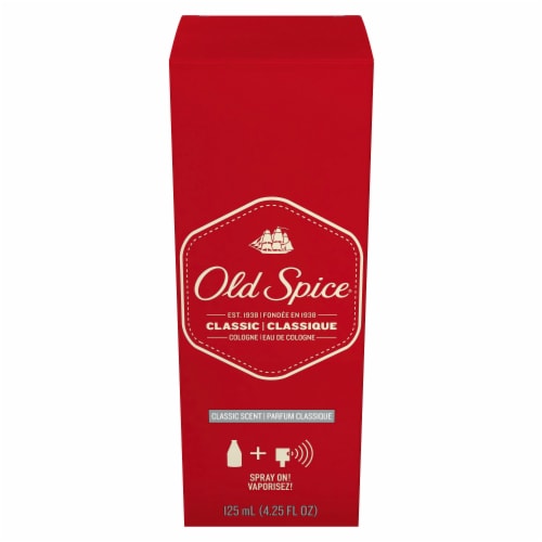Old Spice Classic Scent Men's Cologne Spray Perspective: back