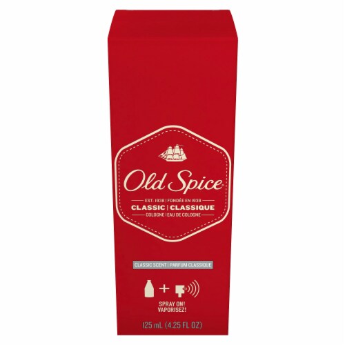 Old Spice Classic Scent Men's Cologne Spray Perspective: back