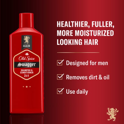 Old Spice Swagger 2in1 Shampoo and Conditioner Perspective: back