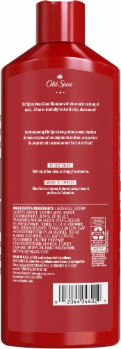 Old Spice Volcano with Charcoal Shampoo Perspective: back