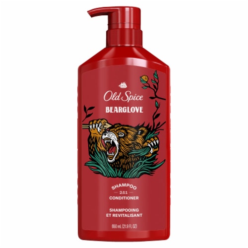 Old Spice Bearglove 2in1 Shampoo and Conditioner Perspective: back