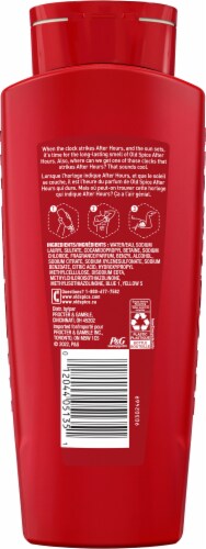 Old Spice After Hours Scent of Spice Body Wash Perspective: back