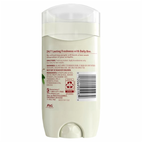 Old Spice Fresher Collection Grove Deodorant Perspective: back