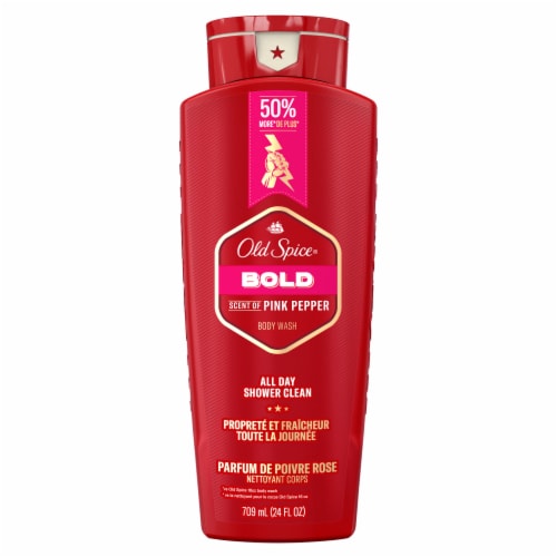 Old Spice Red Collection Bold Body Wash Perspective: back