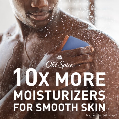 Old Spice Bar Soap Seas with The Day Eucalyptus + Coconut Cream Perspective: back