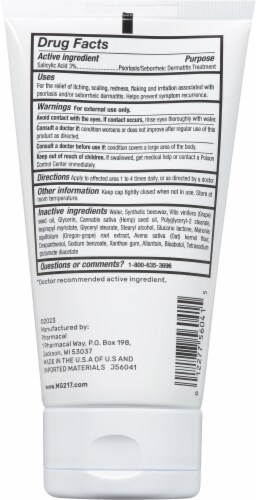 MG217® Psoriasis Medicated Multi-Symptom Moisturizing Cream Perspective: back