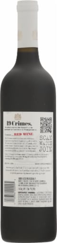 19 Crimes Red Wine Perspective: back