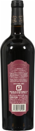 Gentleman's Collection Cabernet Sauvignon Perspective: back