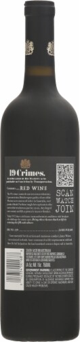 19 Crimes The Banished Dark Red Wine Perspective: back