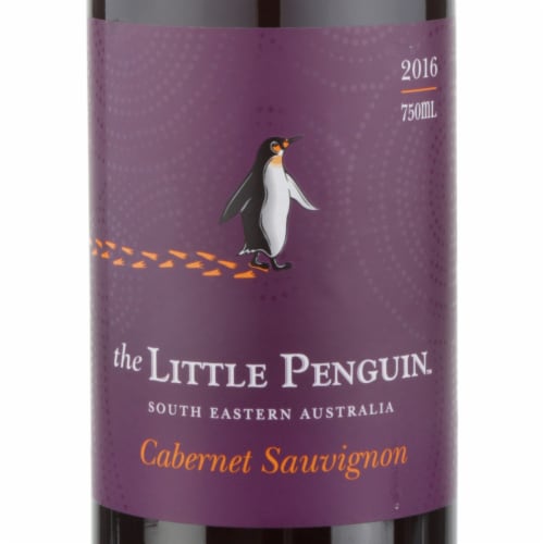 The Little Penguin Cabernet Sauvignon Red Wine Perspective: back