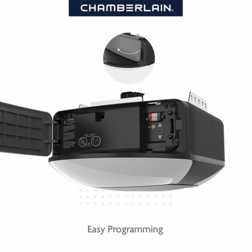 CHAMBERLAIN B6753T Secure View Quiet Garage Door Opener w/ LED Light