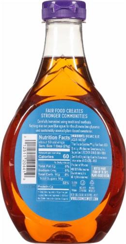 Wholesome Sweeteners Organic Blue Agave Syrup Perspective: back