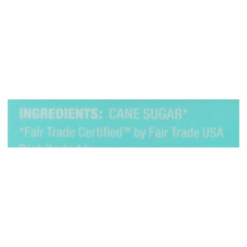 Wholesome Sweeteners Fair Trade Natural Cane Sugar 12 - 1.5lb Pch Perspective: back