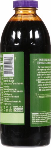 Wholesome™ Sweeteners Unsulphered Organic Molasses Perspective: back