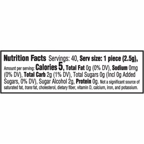 Trident Vibes Spearmint Rush Sugar Free Gum Perspective: back